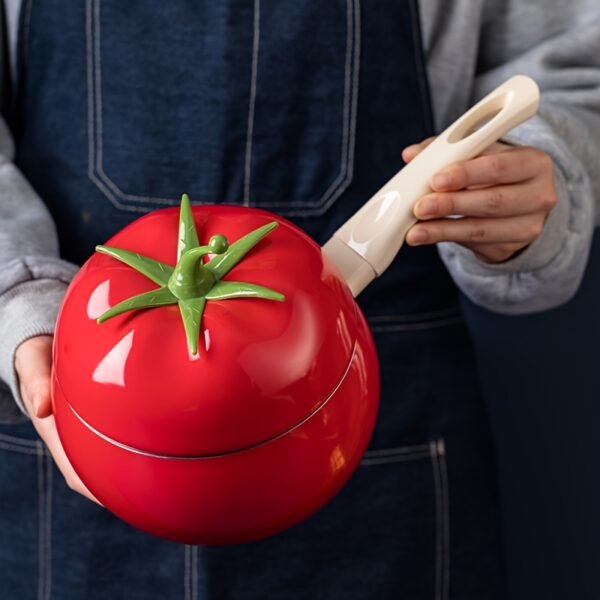 Fruit Tomato Shape Frying Pan Cooking Pot Tomato Shape Cooking Pot