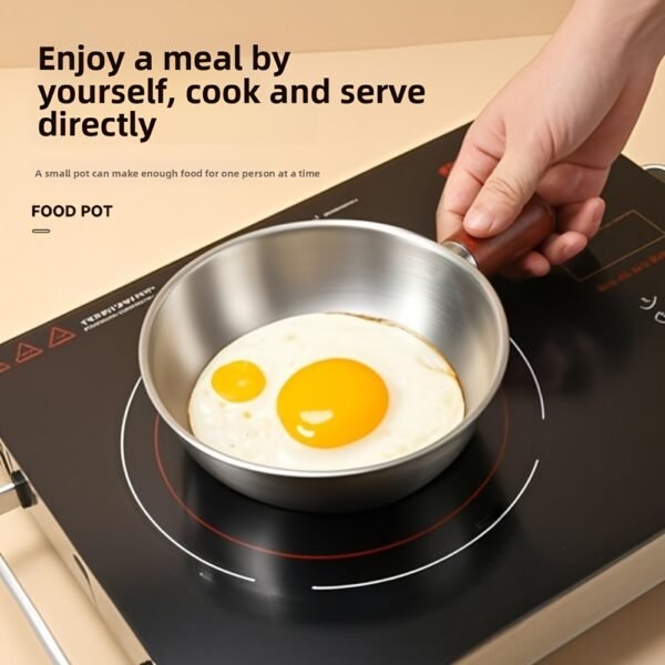 Versatile Stainless Steel Pot And Frying Pan