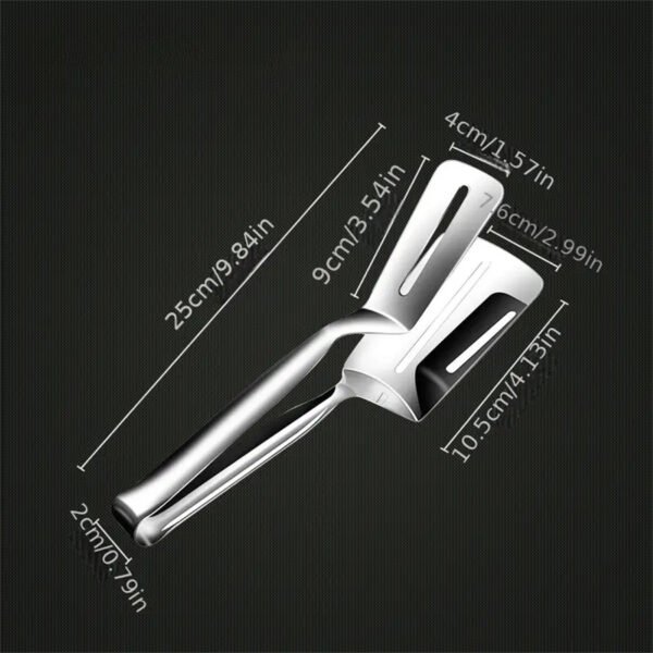 1pc Stainless Steel Extra Thick Frying Spatula