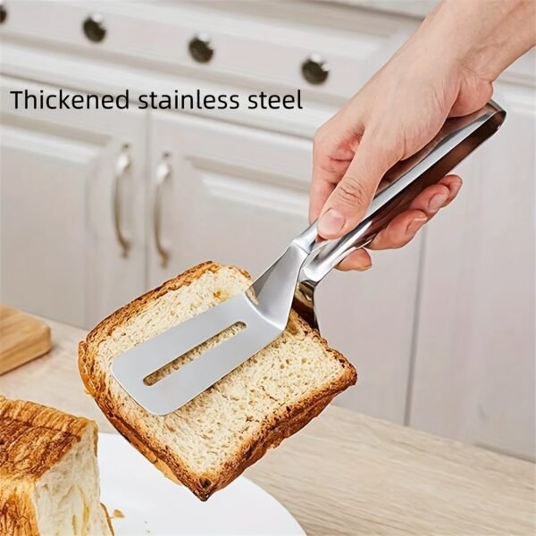 1pc Stainless Steel Extra Thick Frying Spatula