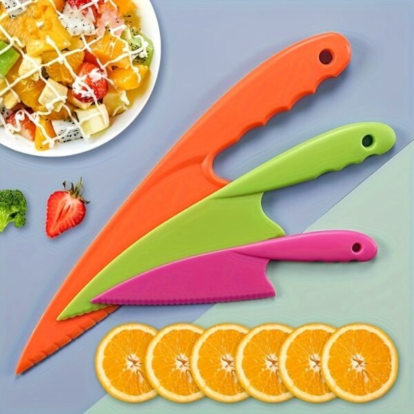 3pcs Stainless Steel Kitchen Knife Set Multi-Purpose Knife Set