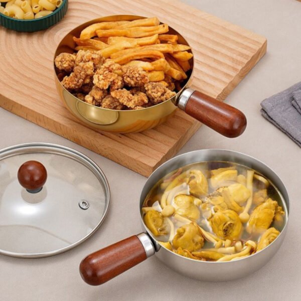 Versatile Stainless Steel Pot And Frying Pan