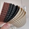 10pcs Reusable Silicone Cupcake Liners Non-Stick Baking Cups Set