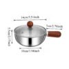 Versatile Stainless Steel Pot And Frying Pan