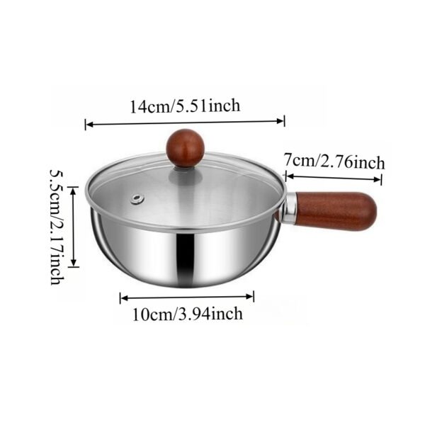 Versatile Stainless Steel Pot And Frying Pan