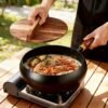 24cm  Multifunctional Pot Suitable for Indoor and Outdoor Cooking