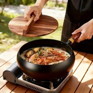 24cm  Multifunctional Pot Suitable for Indoor and Outdoor Cooking