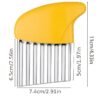 72819377-f461-47c2-8e1a-8181d24bddc8.jpg Stainless Steel Deep Wolf Tooth Potato Cutter with Wavy Slice Design