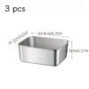 3pcs Multifunctional Rectangular Baking Molds