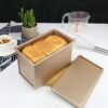 450g Carbon Steel Non-Stick Loaf Pan with Lid (Premium Baking Mold)