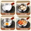 Versatile Stainless Steel Pot And Frying Pan