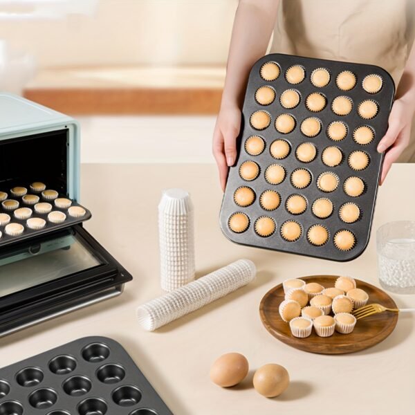 adfd6a3f-55ca-41a9-8b51-d96e27dc7e1b.jpg 24-Cup Mini Cake Mold Muffin Cupcake Baking Pan for Home Use