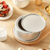 8-Inch Non-Stick Round Cake Pan with Removable Bottom