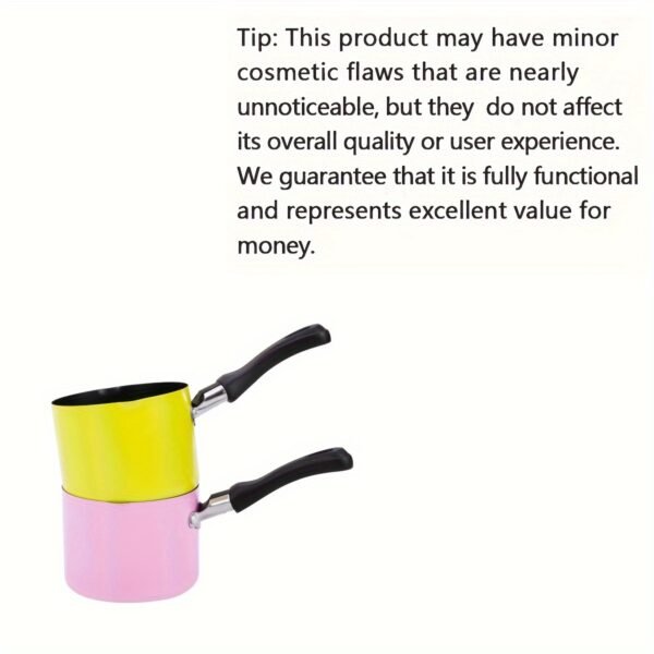 1pc Milk Pan Mini,Colorful Milk Pan pink