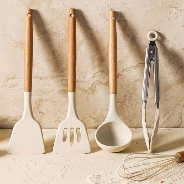 5 set Silicone Kitchen Utensil Se