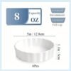 6pcs Deepen Porcelain Ramekins