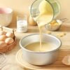 8-Inch Non-Stick Round Cake Pan with Removable Bottom