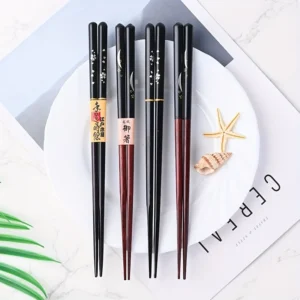 Random Elegant Wooden Chopsticks | Kitchen Essential